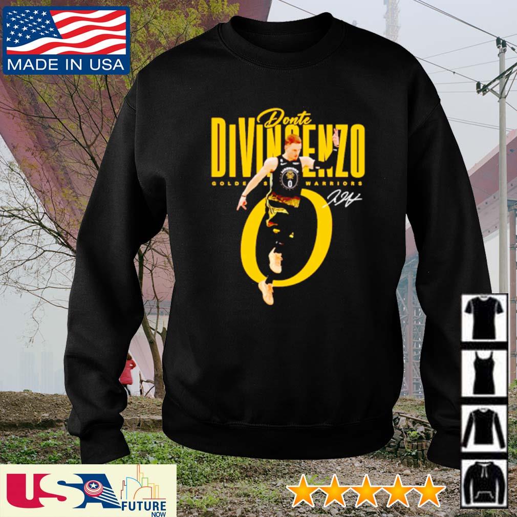 Donte Divincenzo Golden State Warrior signature shirt - Limotees