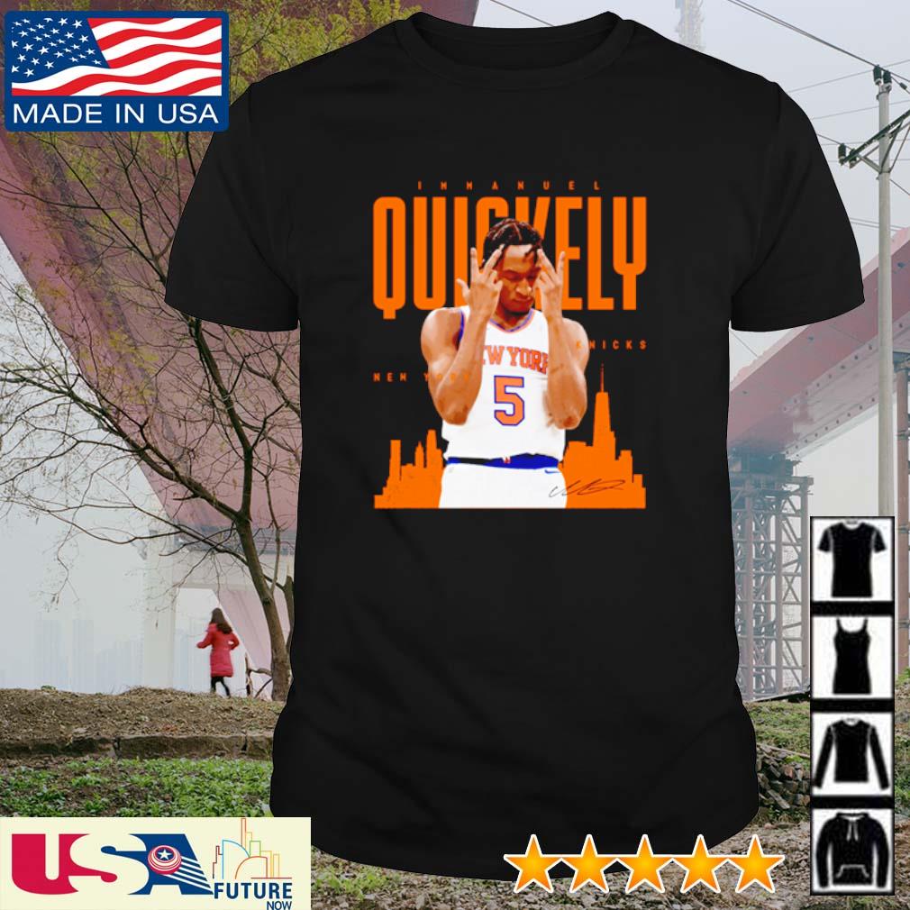 Funny immanuel Quickley New York Knicks signature shirt