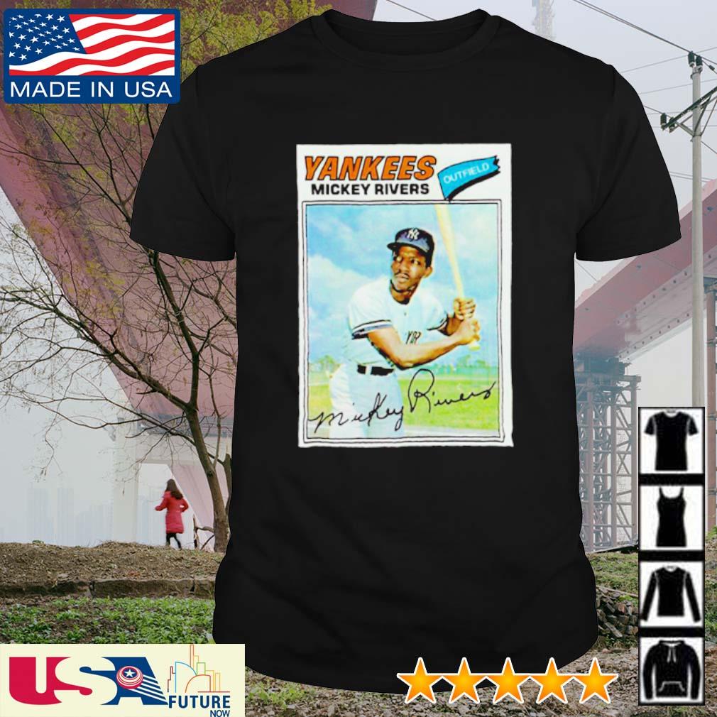 Los angeles yankees mickey rivers signature 2023 shirt - Limotees