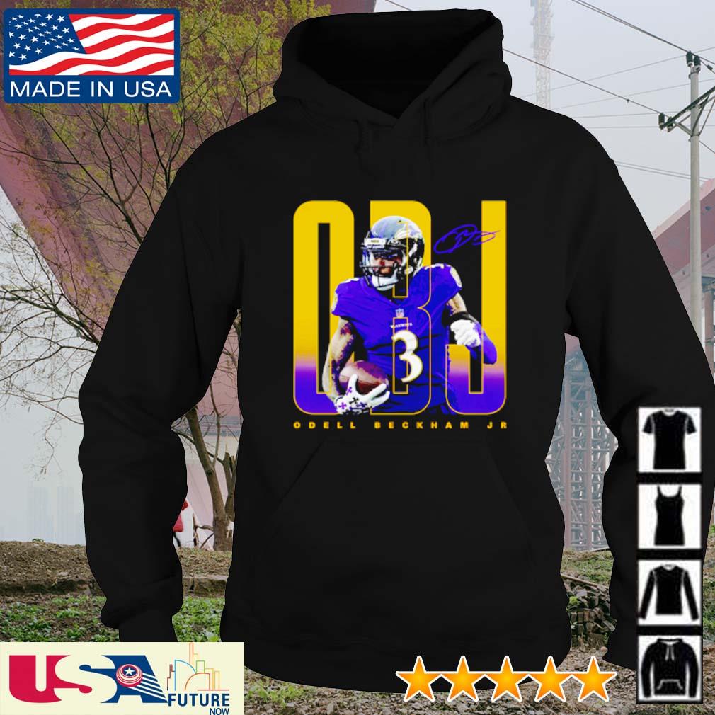 Odell Beckham Jr. Baltimore Ravens Youth Player Name & Number T-Shirt,  hoodie, sweater, long sleeve and tank top