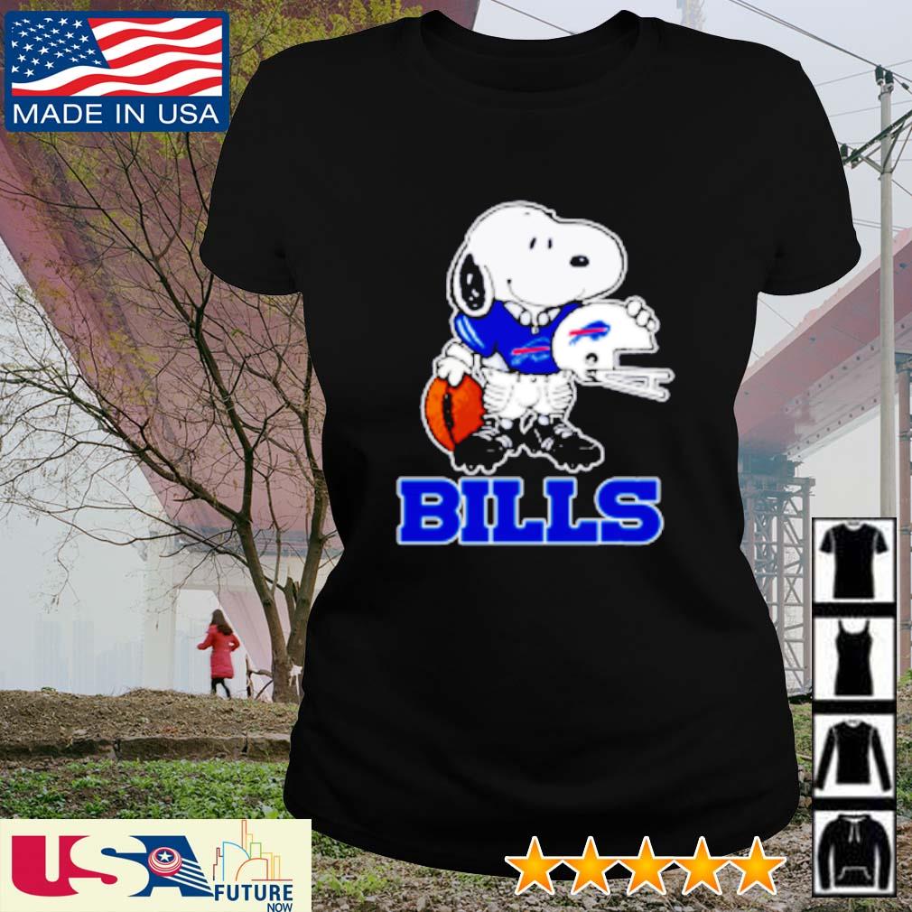 Snoopy A Strong And Proud Buffalo Bills Player T-Shirt - T-shirts Low Price