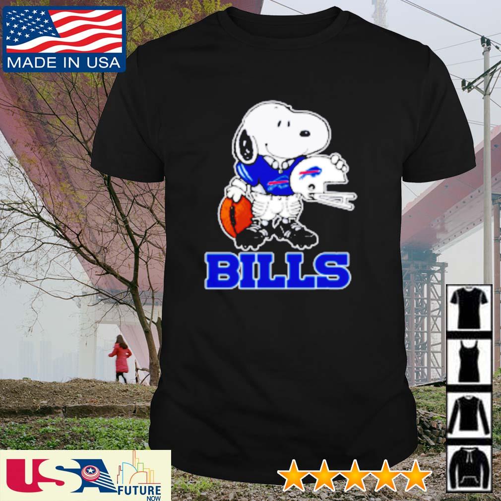 Snoopy A Strong And Proud Buffalo Bills Player NFL Shirt - High