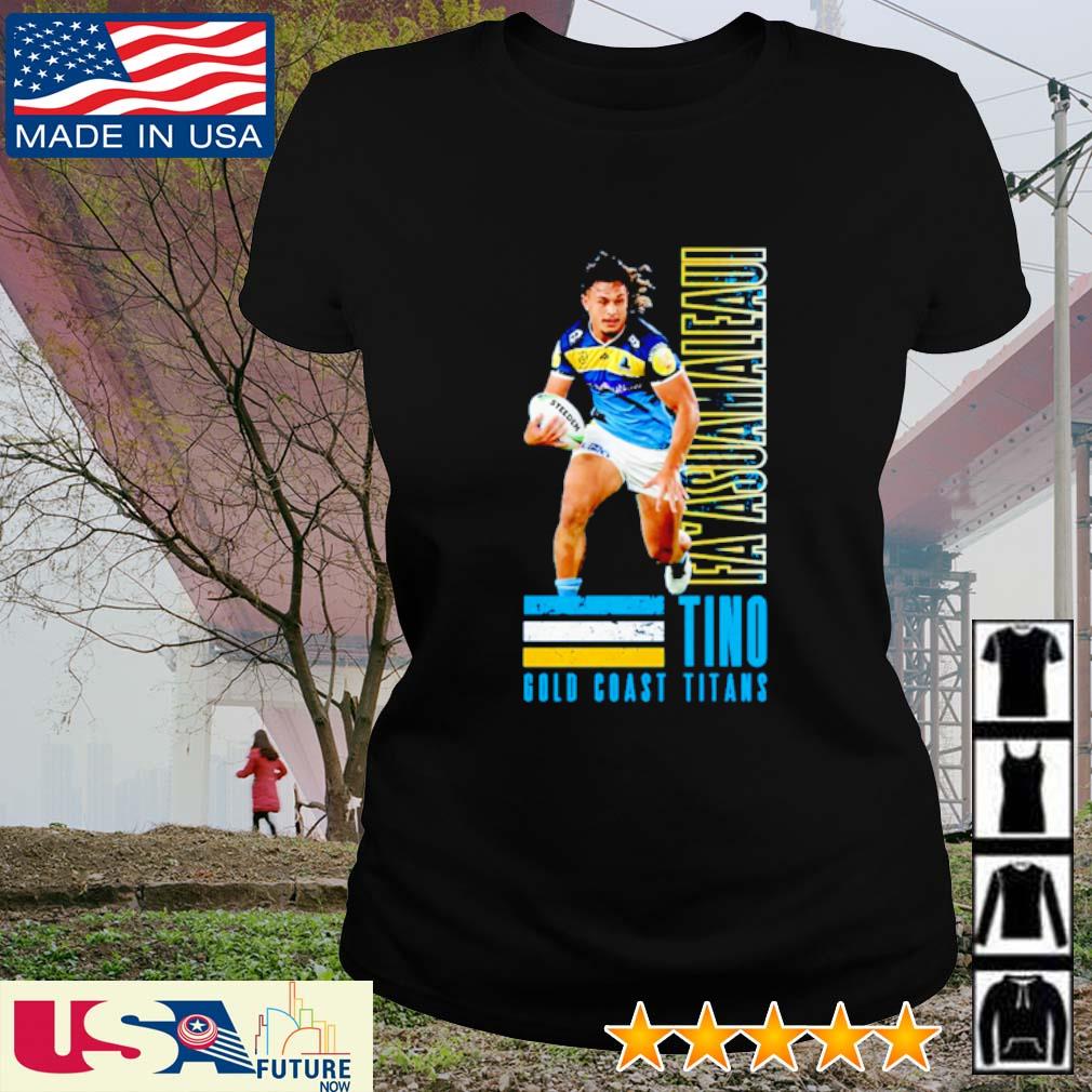 Tino Fa'asuamaleaui Gold Coast Titans vintage shirt - Dalatshirt