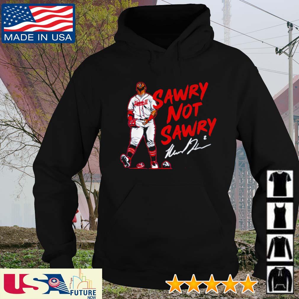 sawry Not sawry II Shirt | Michael Harris II Atlanta Baseball Rotowear 3XL