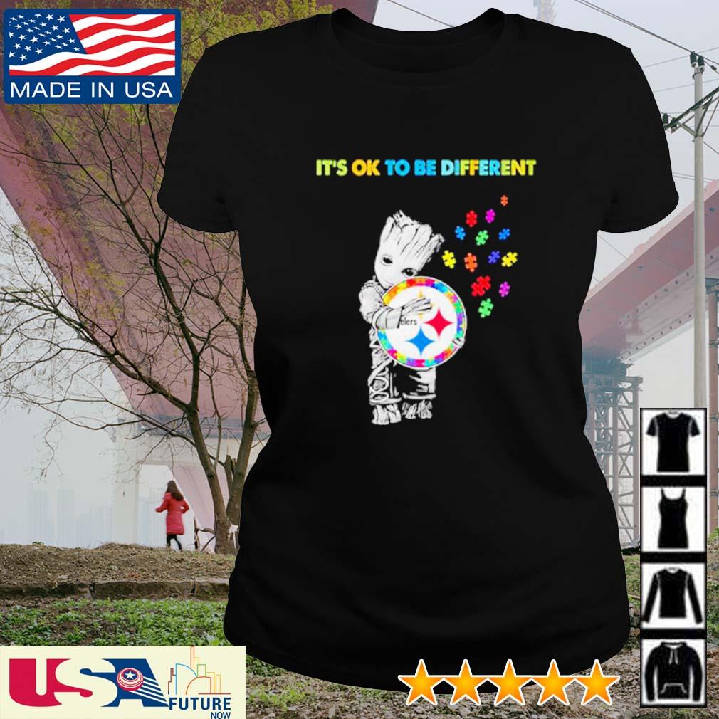 Official Pittsburgh Steelers Autism it's ok to be different shirt, hoodie,  sweater, long sleeve and tank top