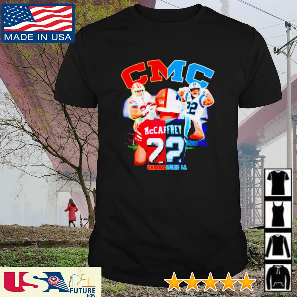 Top christian McCaffrey San Francisco 49ers Unparalleled LA football shirt