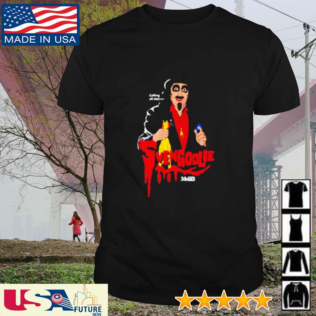 Top fright Rags store Svengoolie Calling all Stations shirt