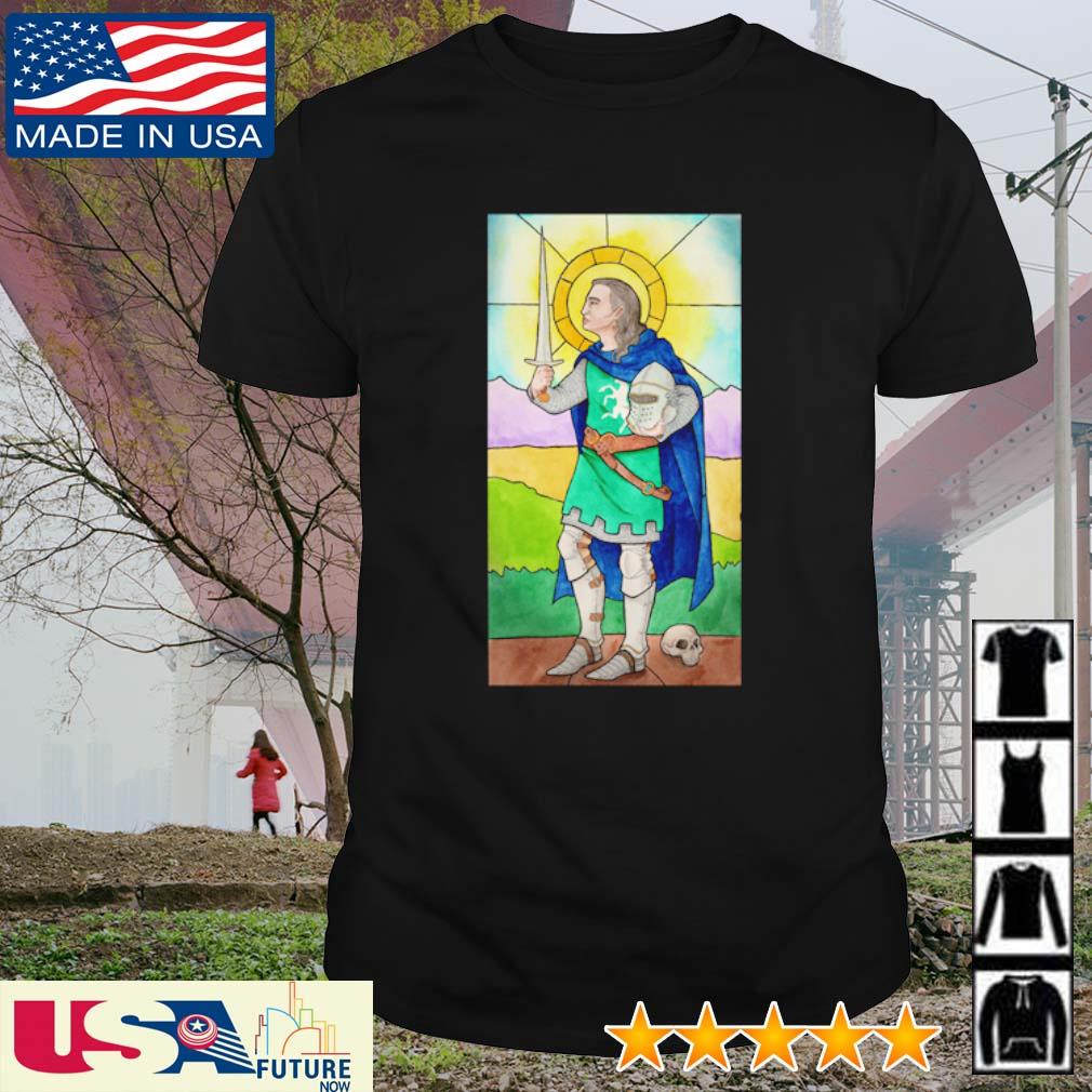 Top stained glass knight shirt