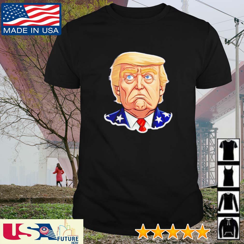 Top trump the grump sticker shirt