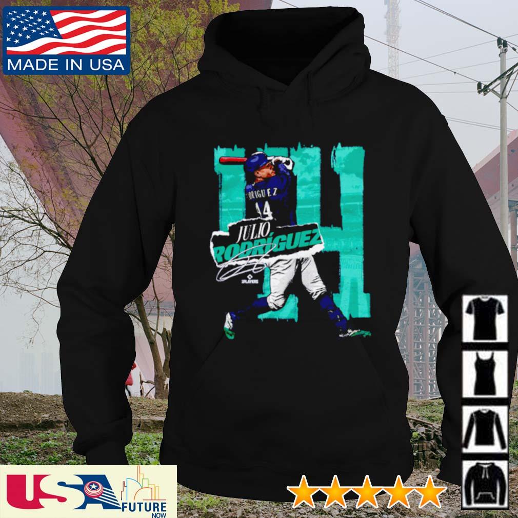 Funny julio Rodriguez Seattle Mariners Vintage WHT signature shirt, hoodie,  sweater, long sleeve and tank top