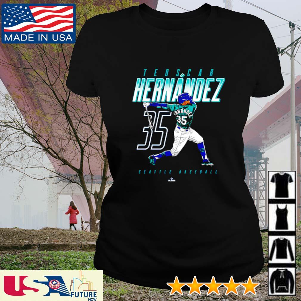 Teoscar Hernández Seattle Mariners Swinging Seattle baseball shirt, hoodie,  sweater, long sleeve and tank top