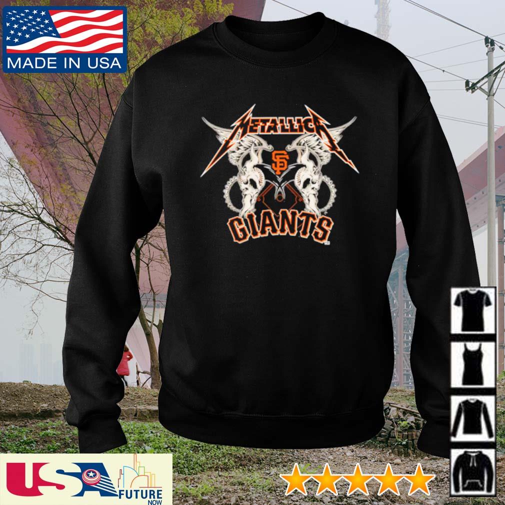 Awesome san Francisco Giants Metallica wings shirt, hoodie, sweater, long  sleeve and tank top