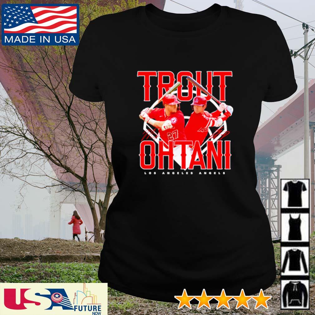 Los Angeles Angels Mike Trout and Shohei Ohtani signature shirt, hoodie,  sweater, long sleeve and tank top