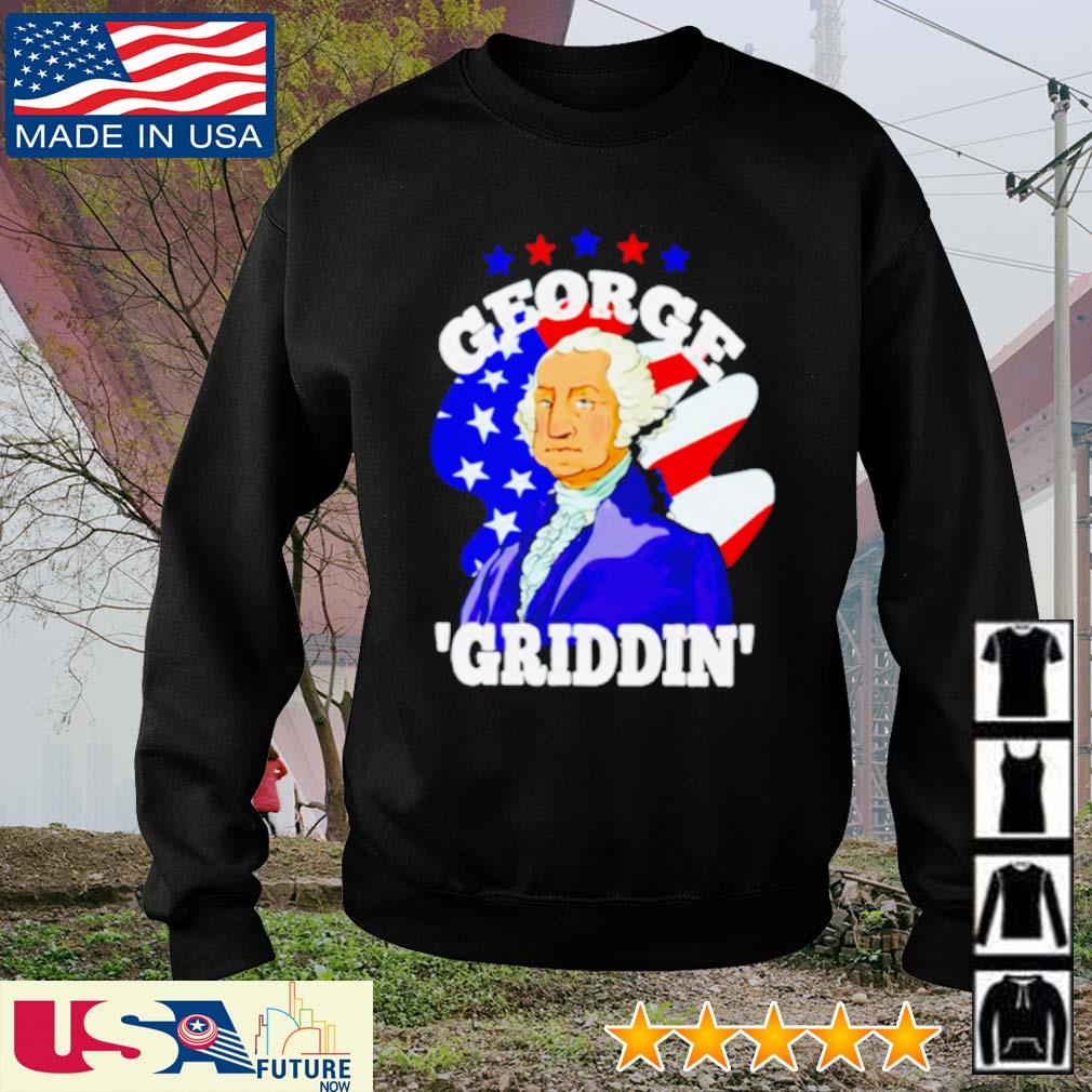 George Washington Griddy George Griddin 4th Of July Shirt