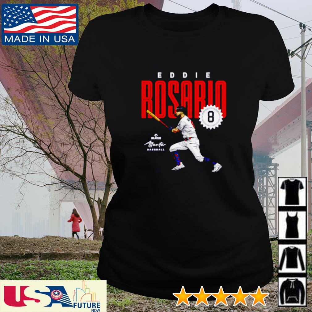 Eddie Rosario Leftfielder Baseball Atlanta Card T-Shirt - Guineashirt  Premium ™ LLC