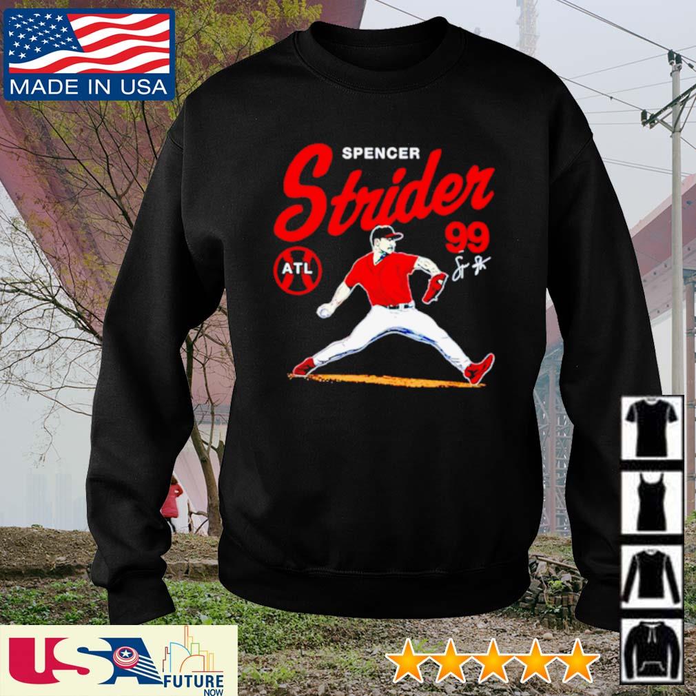 Spencer Strider 99 Atlanta baseball signature shirt, hoodie, sweater, long  sleeve and tank top