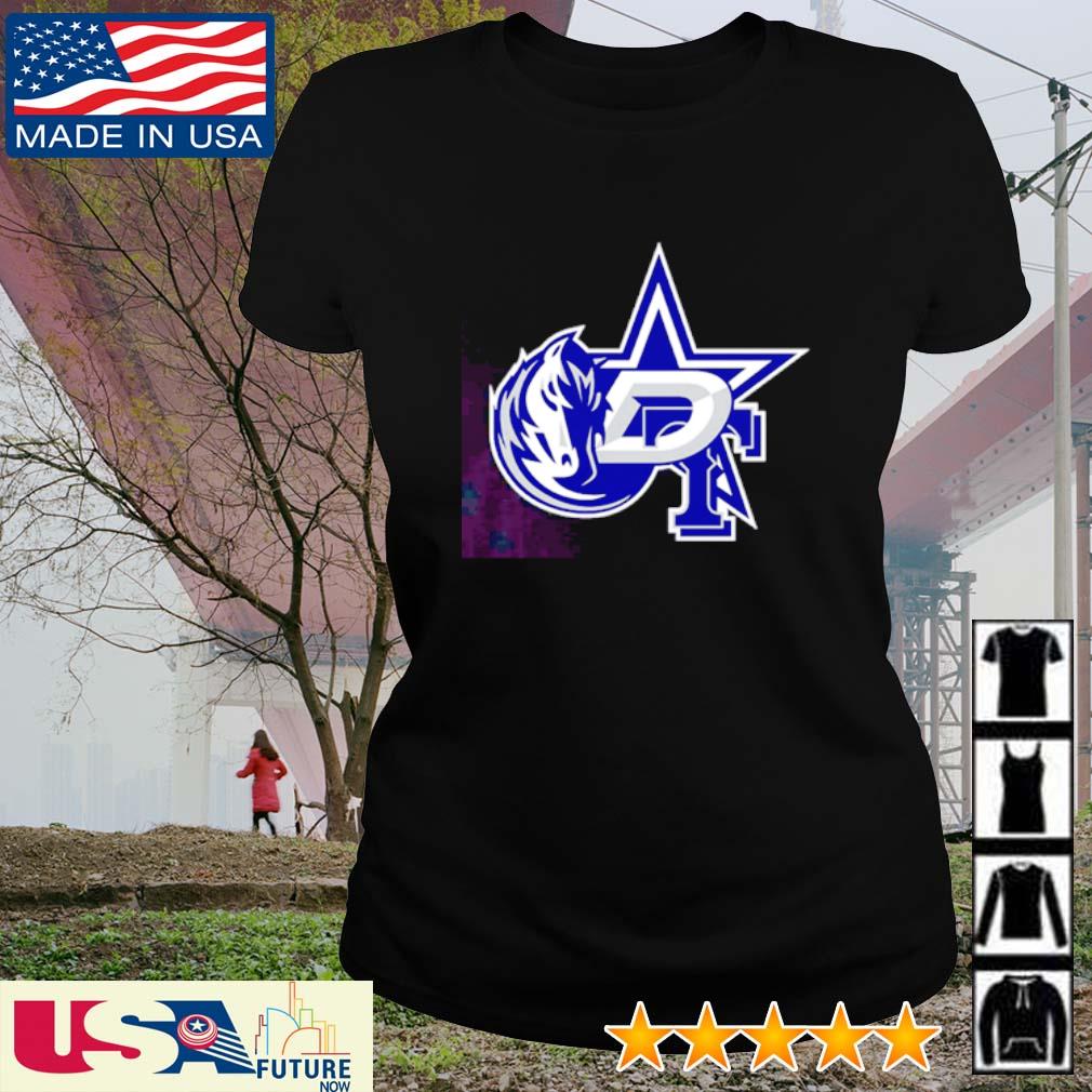 Dallas Cowboys Mavericks Stars MASH UP Logo T-shirt 6 Sizes S-3XL!!