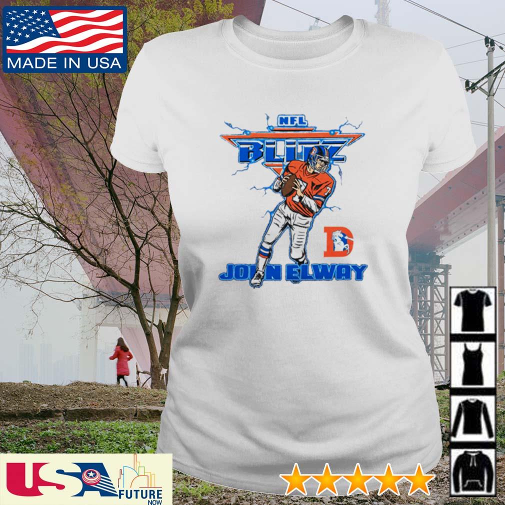 Nouvette Blitz Denver Broncos John Elway Shirt