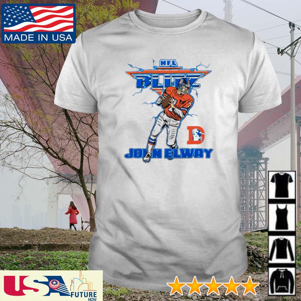 Nfl Blitz Denver Broncos John Elway Shirt - Shibtee Clothing