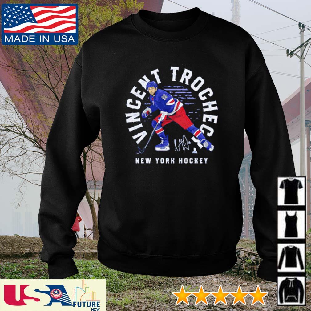 Vincent Trocheck New York hockey signature shirt, hoodie, sweater