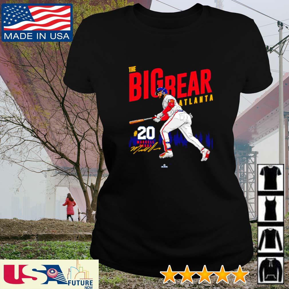 Marcell Big Bear Ozuna Atlanta Baseball t-shirt by To-Tee Clothing