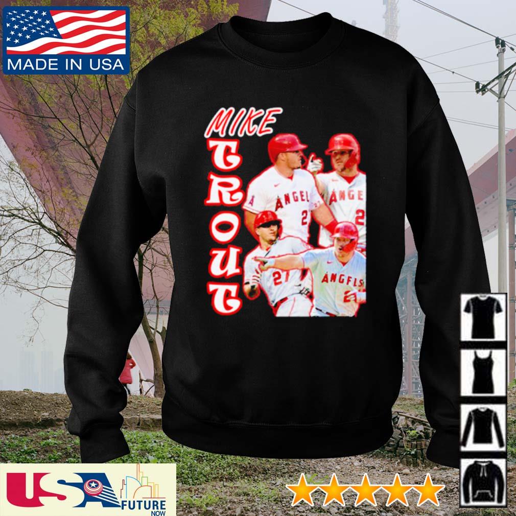 Mike Trout Art Los Angeles Angels Baseball Shirt, hoodie, sweater, long  sleeve and tank top