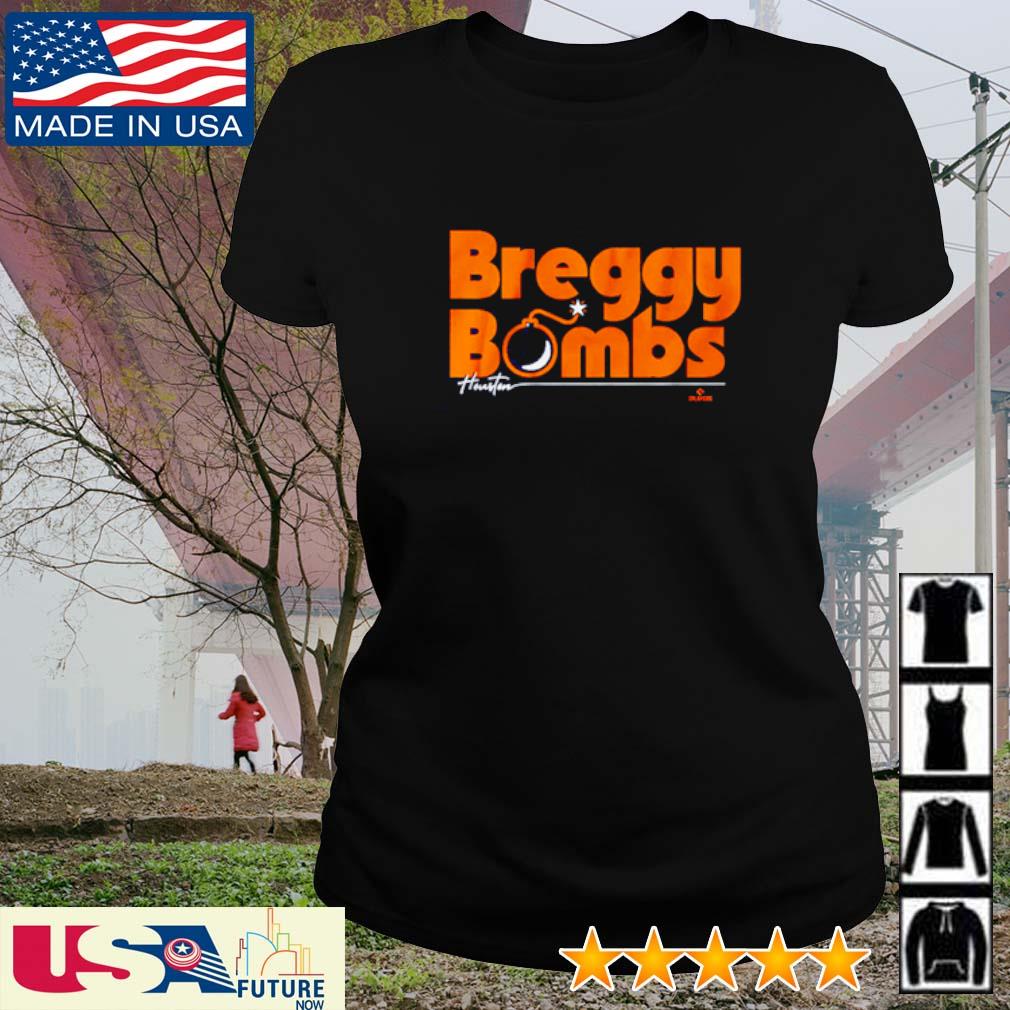 Alex Bregman Breggy Bombs Houston Shirt, hoodie, sweater, long sleeve and  tank top