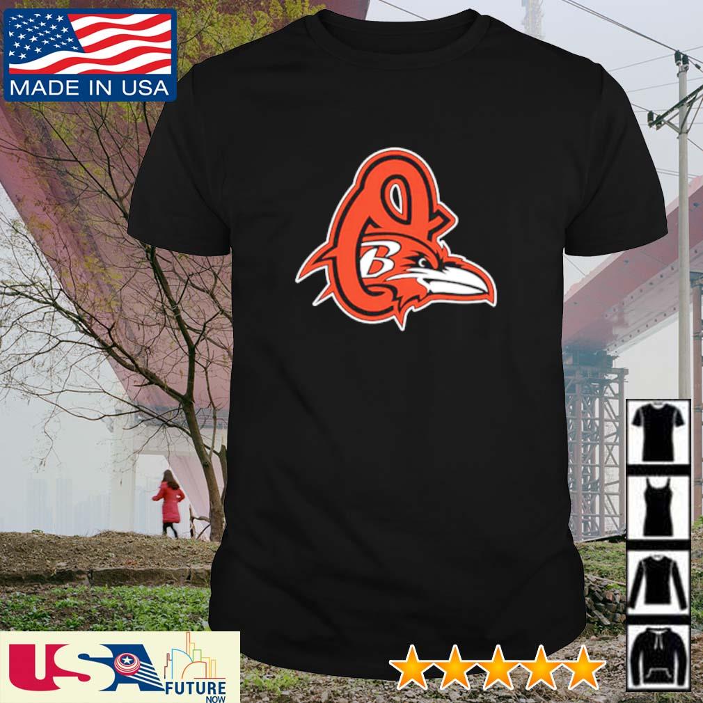 Baltimore Ravens Baltimore Orioles logo mashup shirt, hoodie