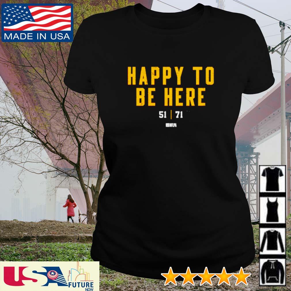 Happy to be here Nick Herbig and Nate Herbig Pittsburgh Steelers football  shirt, hoodie, sweater, long sleeve and tank top