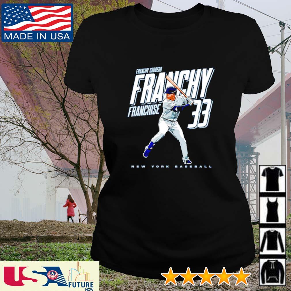 Franchy Cordero Franchise 33 New York Yankees MLBPA shirt, hoodie, sweater,  long sleeve and tank top