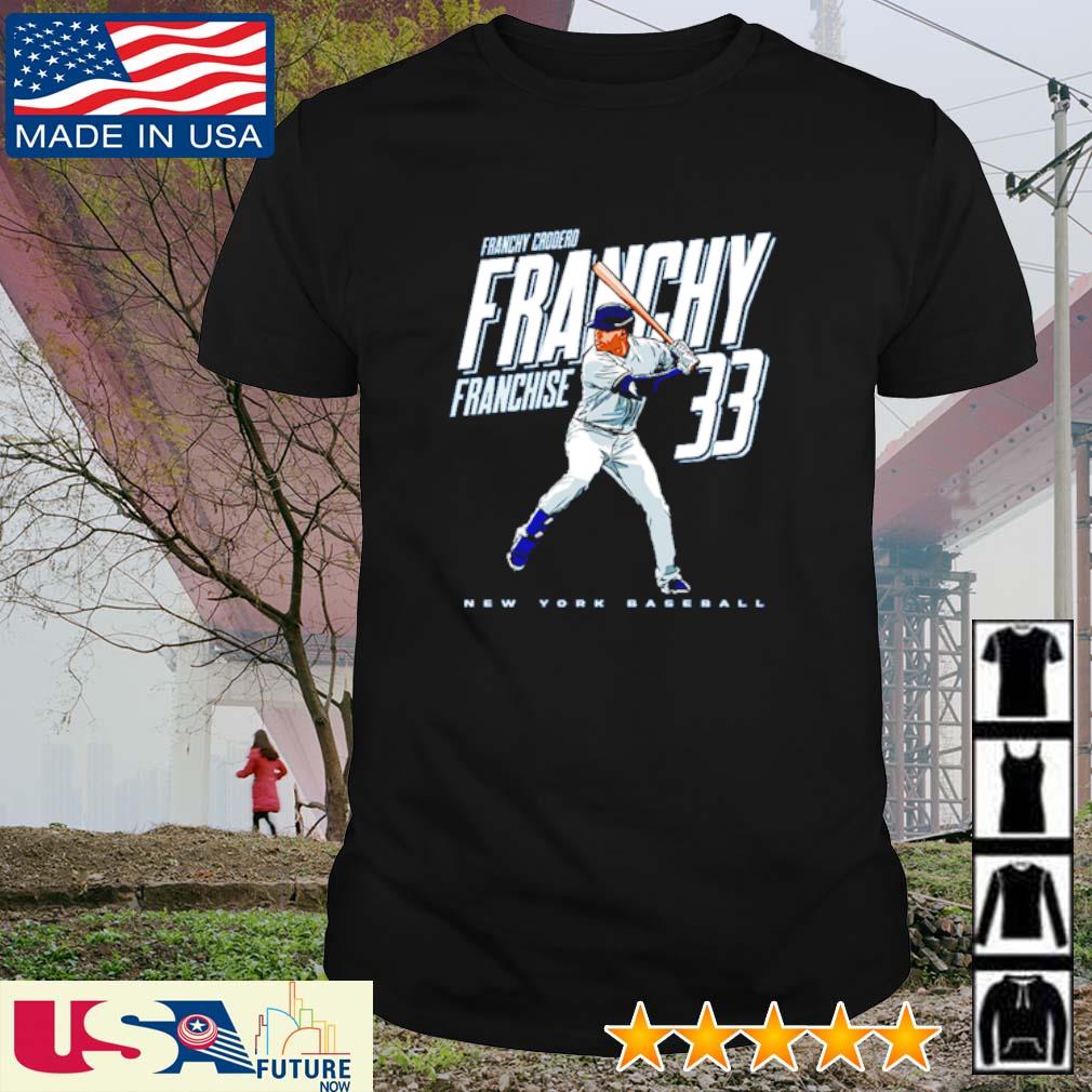 Mlbpa Franchy Cordero Franchise New York Baseball T-shirt,Sweater