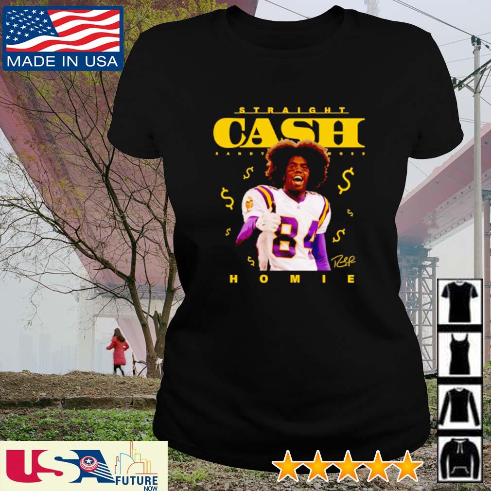 Straight Cash Homie Minnesota Vikings Randy Moss Signature Shirt, hoodie,  sweater and long sleeve