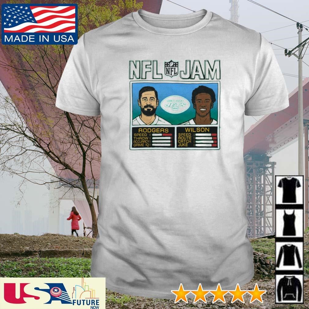 Rodgers and Wilson NFL Jam New York Jets shirt, hoodie, sweater, long  sleeve and tank top