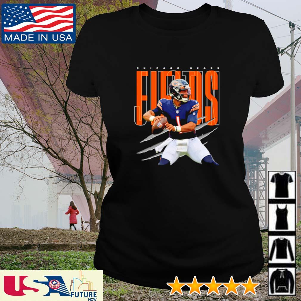 Justin Fields Chicago Bears retro shirt, hoodie, sweater, long sleeve and  tank top