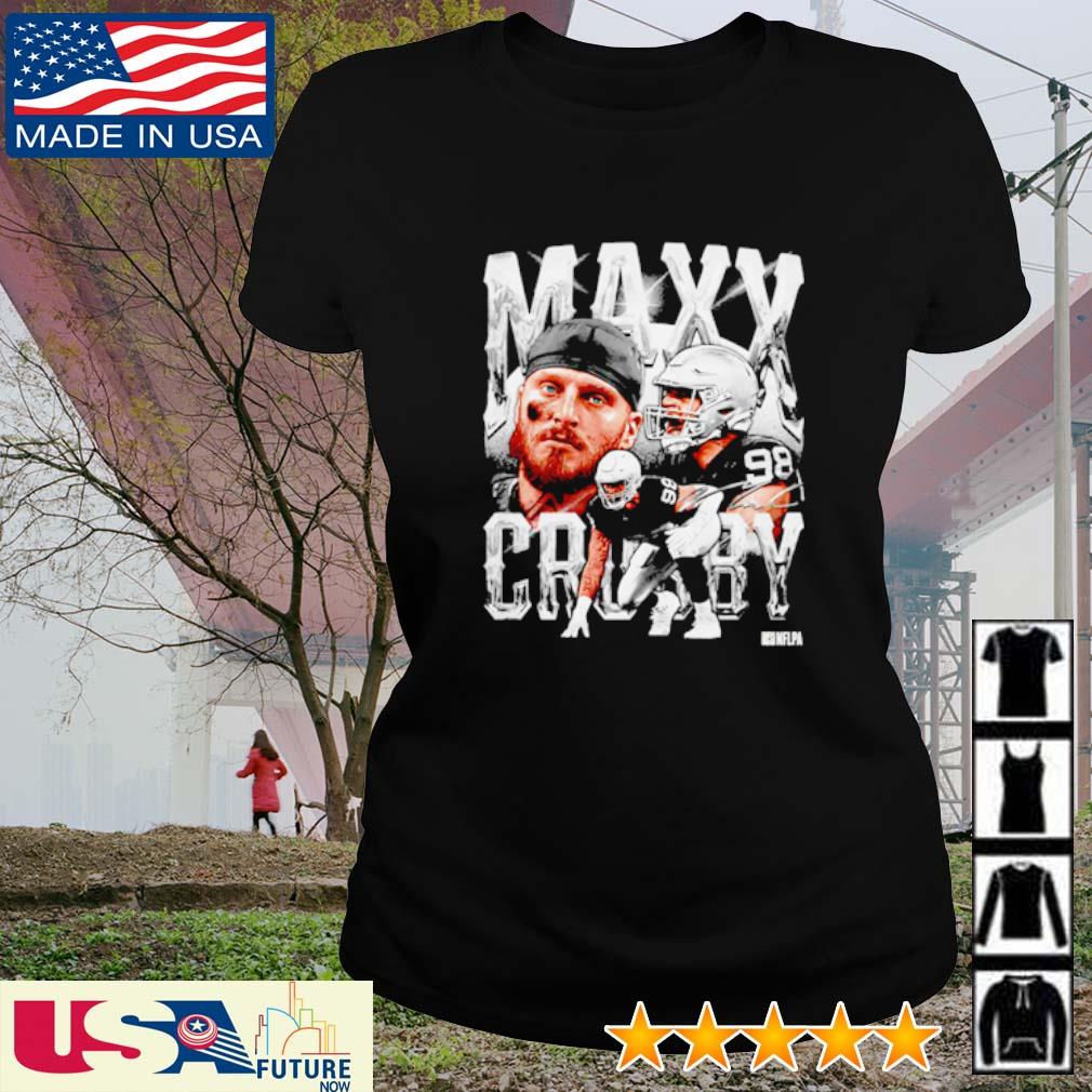 Maxx Crosby Las Vegas Vintage T-shirt,Sweater, Hoodie, And Long Sleeved,  Ladies, Tank Top