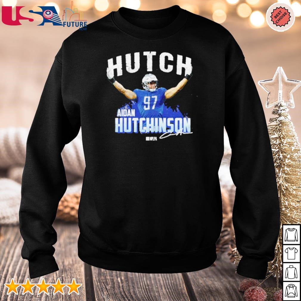 Aidan Hutchinson Detroit Lions Hutch signature shirt