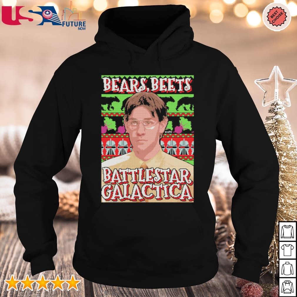 Bears Beets Battlestar Galactica Christmas sweater hoodie