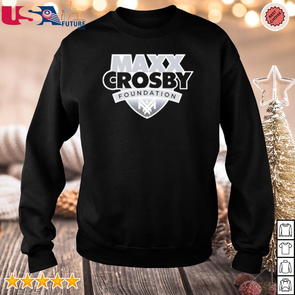 Maddmaxx Maxx Crosby Foundation Logo shirt