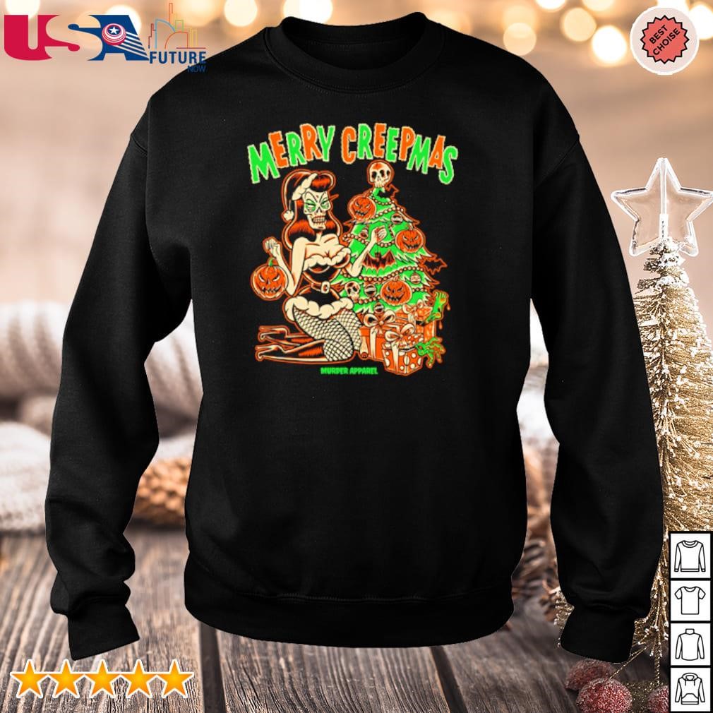 Merry Creepmas Murder Apparel sweater