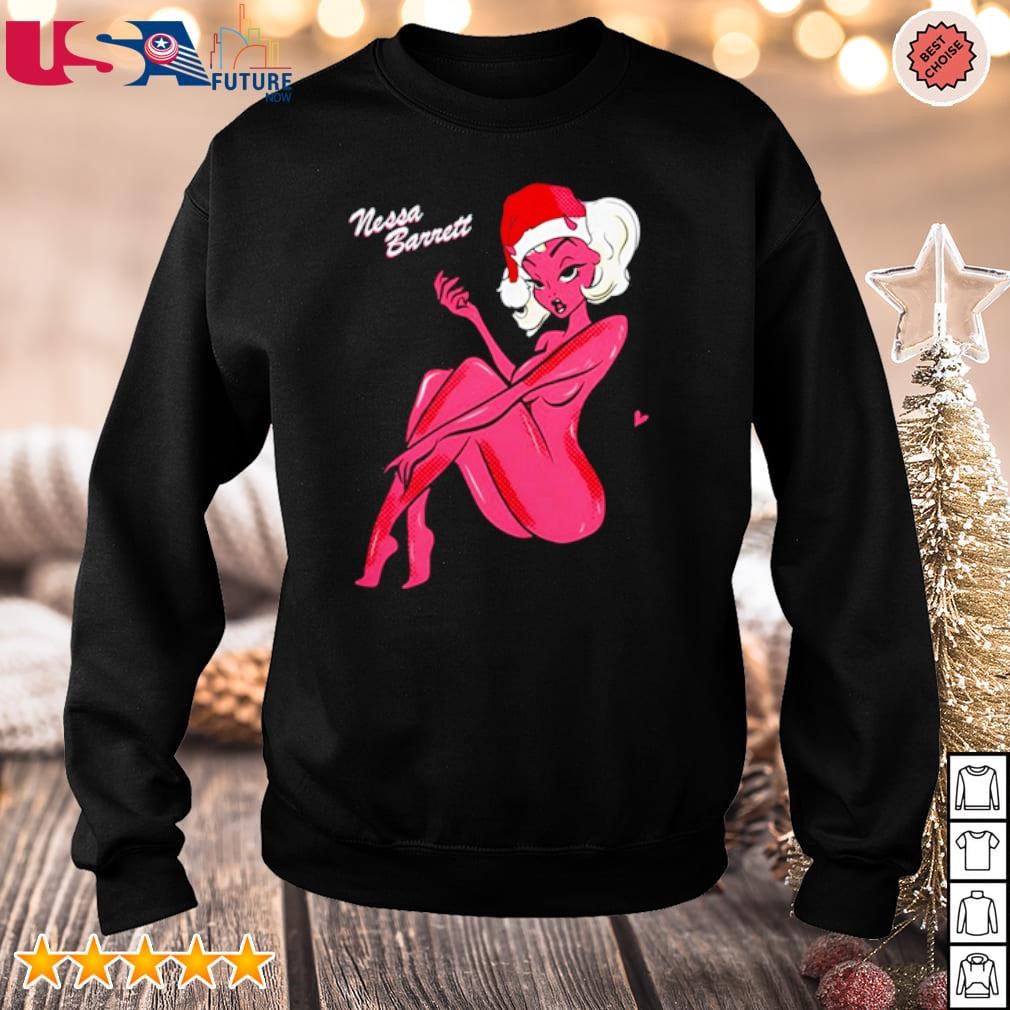 Nessa Barrett Bad Santa shirt