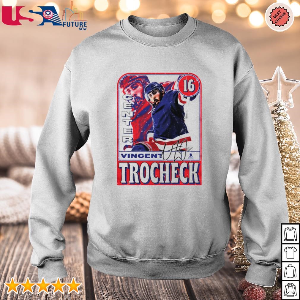 New York Rangers Vincent Trocheck signature shirt