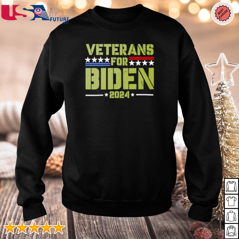 Veterans for Biden 2024 shirt