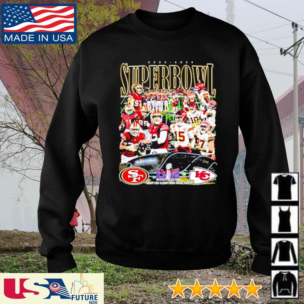 Superbowl 2024 Kansas City Chiefs vs San Francisco 49ers Championship NFL shirt, hoodie, sweater