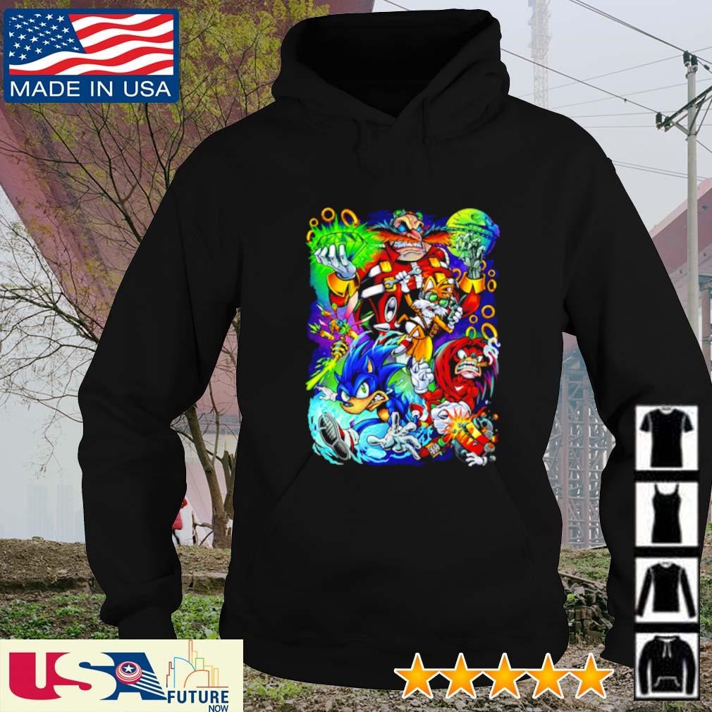 Robotnik vs Sonic The Hedgehog hoodie