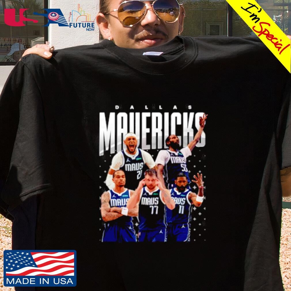 Dallas Mavericks Starting Five NBA Basketball shirt