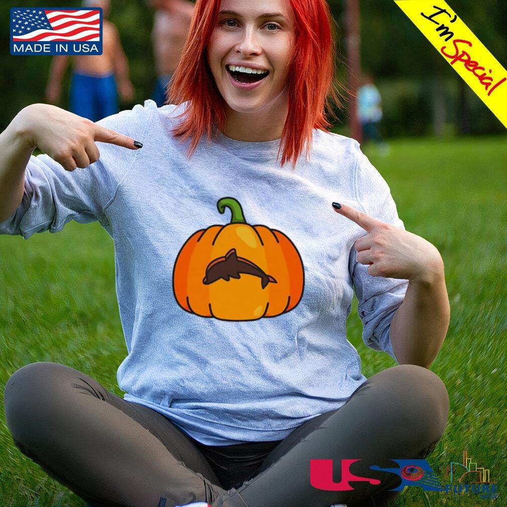 Dolphin Pumpkin Halloween shirt