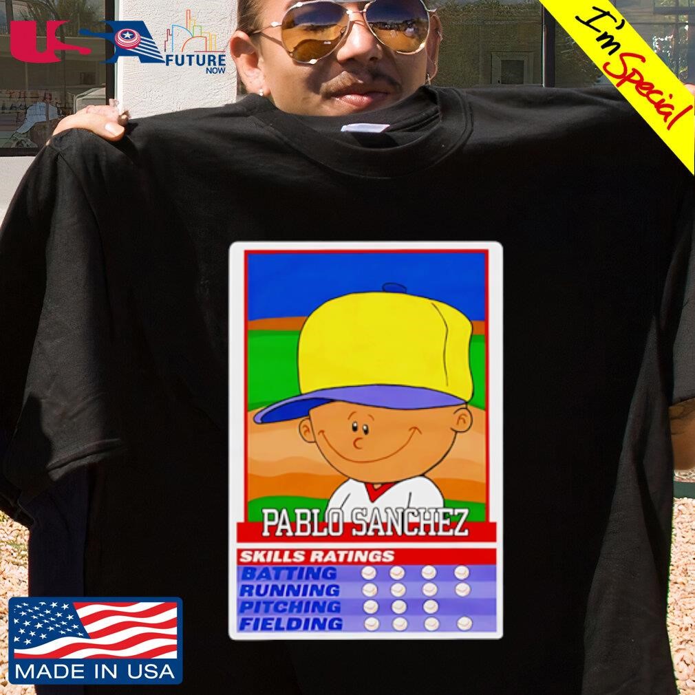 Backyard Baseball Pablo Sanchez Baseball shirt