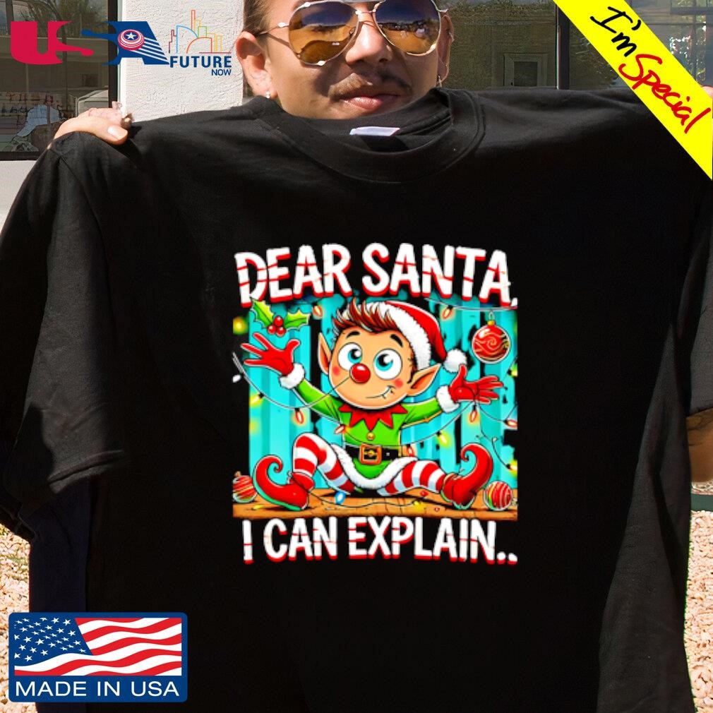 Dear Santa I can explain Elf baby shirt