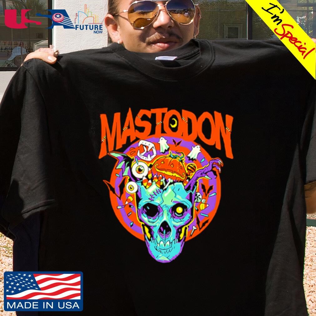 Mastodon Samhain 'Splosion Skull shirt